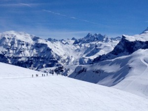 Les Cascades 14km blue piste